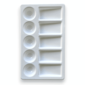Dala Rectangular Plastic Palette 10 Well
