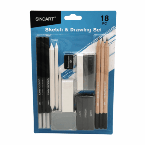 Sinoart Sketch + Drawing Set 18pc