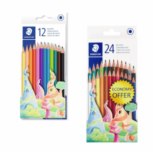 Staedtler Wood-Free Colour Pencils Set of 12 + 24 - Pack of 12