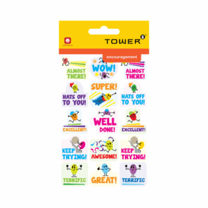 Tower Jelly Bean Stickers 75 Stickers