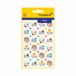 Tower Rainbow Reward Stickers 195 Stickers