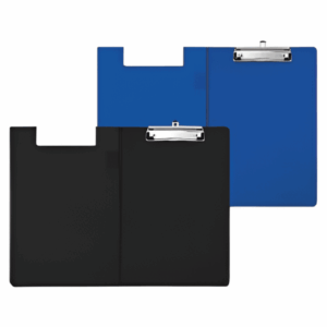 Treeline A4 Double Sides PVC Clipboard - Blue