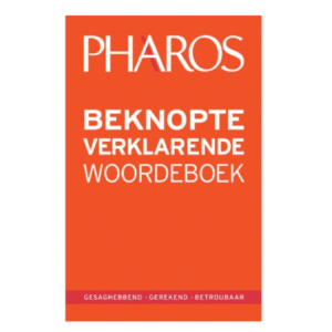 Pharos Beknopte Verklarende Woordeboek ISBN 9781868902538
