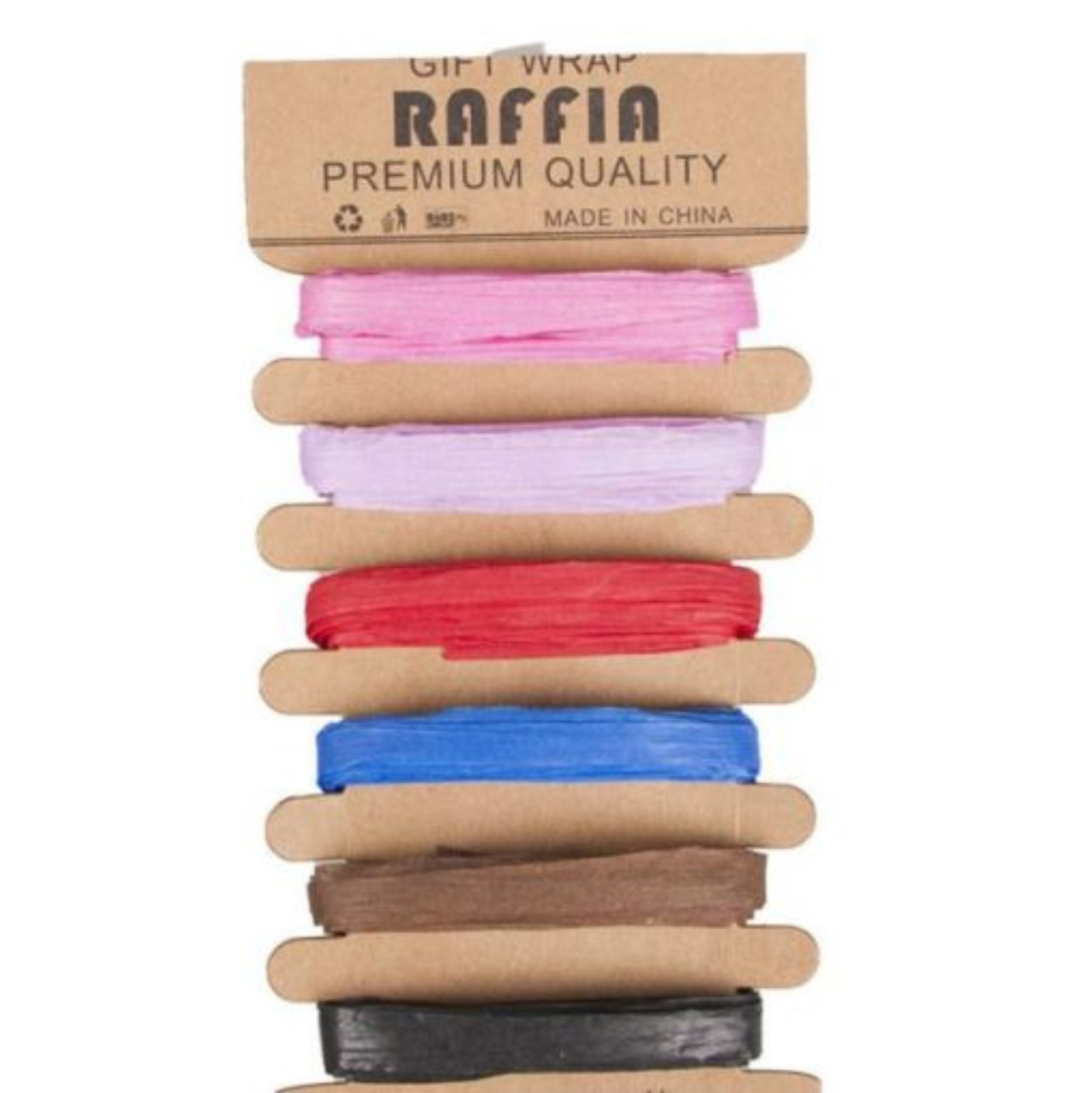 Raffia – 6 Different Colours (5m Each)