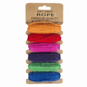 Bright Craft Rope – 6 Colours, 5m Each