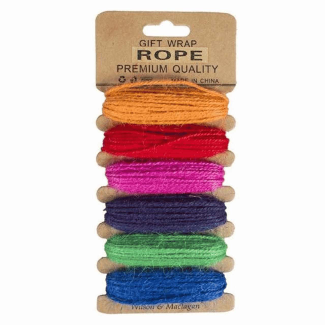 Bright Craft Rope 6 Colours 5m Each