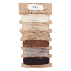 Natural Craft Rope – 6 Colours, 5m Each