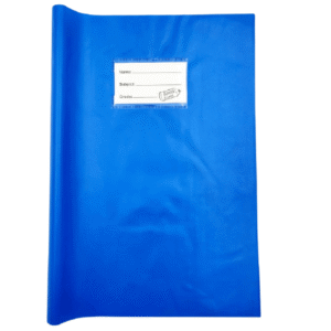 Bantex Heavy Duty Slip-On Book Covers A4 Blue Pack of 5