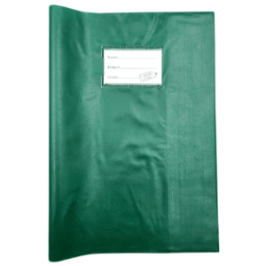 Bantex Heavy Duty Slip-On Book Covers A4 Green Pack of 5