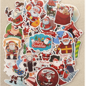 Theme Stickers Christmas 50pc