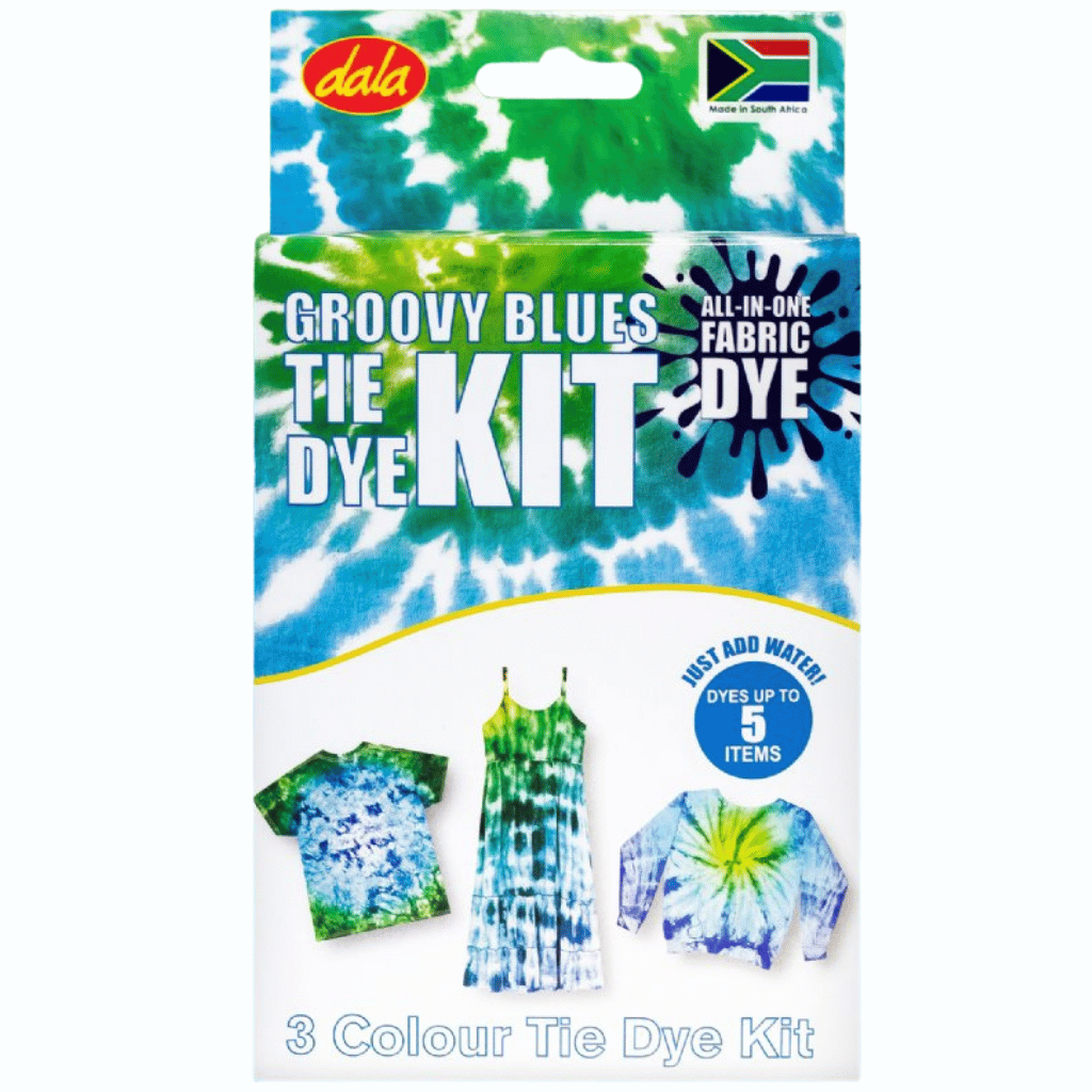 Dala Groovy Blues Mini Tie Dye Kit