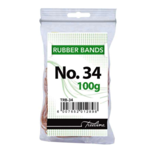 Rubber Bands 100g No. 34