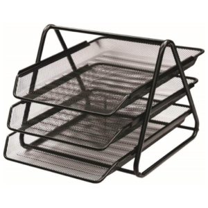 SDS M700 Wire Mesh 3-Tier Letter Tray