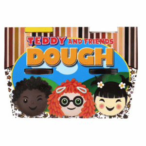 Teddy Play Dough Kit Skintones 4 x 100ml