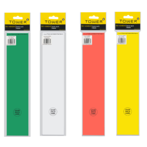 Tower Lever Arch Labels 12 Pack