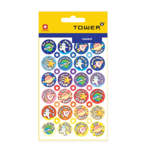 Tower Space Reward Labels (195 Pack)